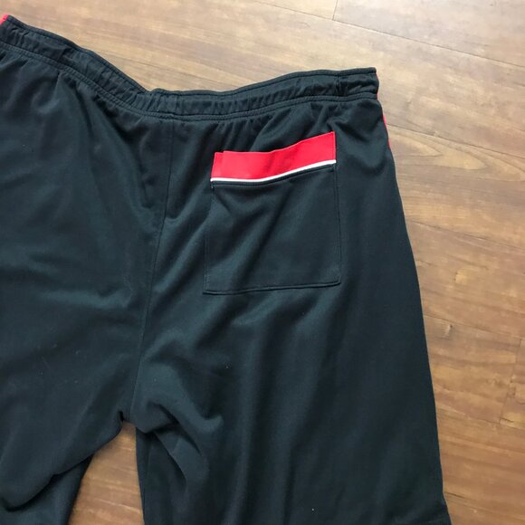 Men's Oscar DE LA Hoya Size L Black/Red Athletic Boxing Shorts - Picture 6 of 6